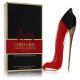 The new fragrance Very Good Girl by Carolina Herrera comes in a gorgeous red bottle shaped like a stiletto. The bold, daring fragrance builds upon a soft base of smoky vetiver and creamy vanilla. Sweet, heady rose makes up the heart of the fragrance and t